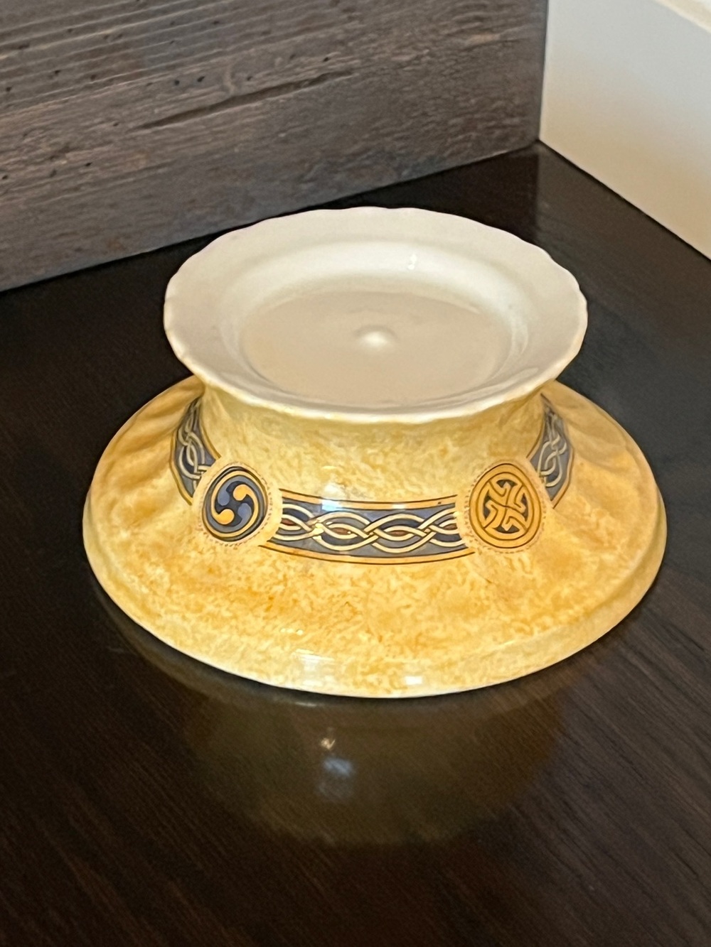 Royal Tara "Irish Treasure Collection" Ceramic Pedestal Candle Holder